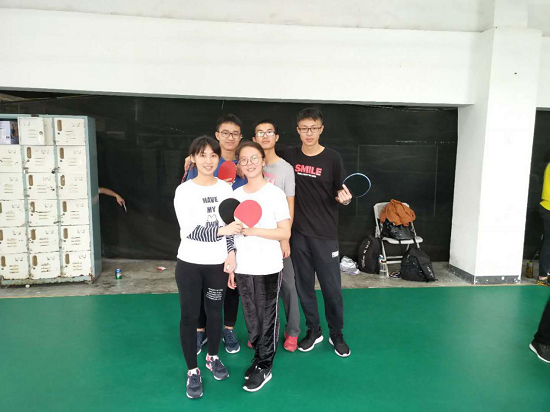 17届williamhill英国兵乓球队简介