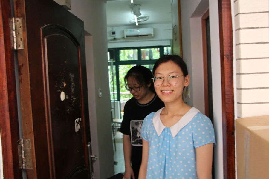 “你，在我心理”——williamhill英国17级女生宿舍搬迁圆满完成